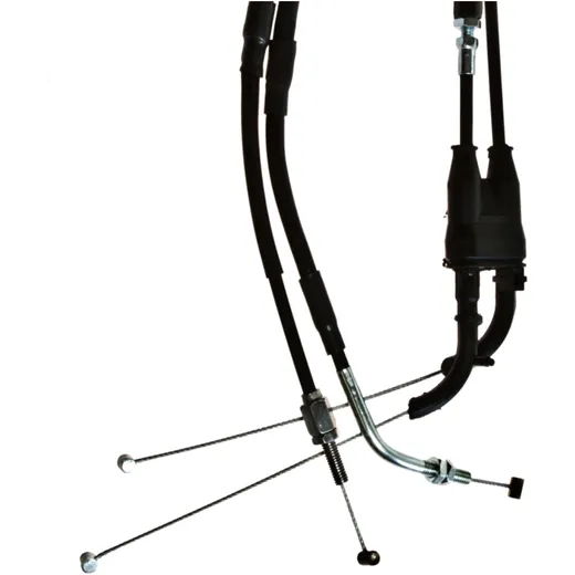 THROTTLE CABLE SET for SUPERBIKE HANDLEBARS