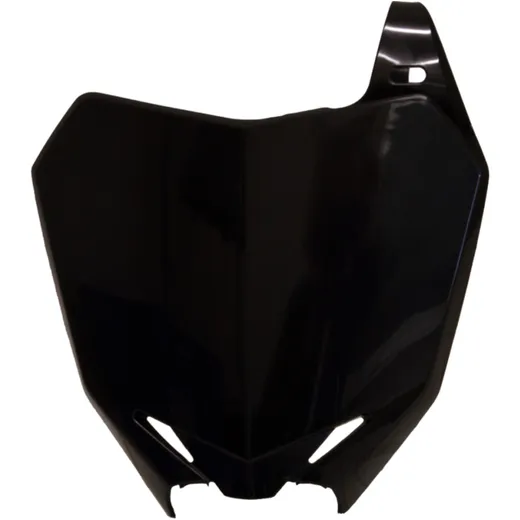 Startnummerntafel schwarz für Motorräder 7160006