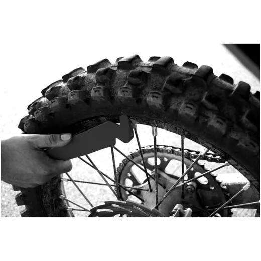Schlammspachtel schwarz passend für: Honda CRF, CR, XR, Kawasak