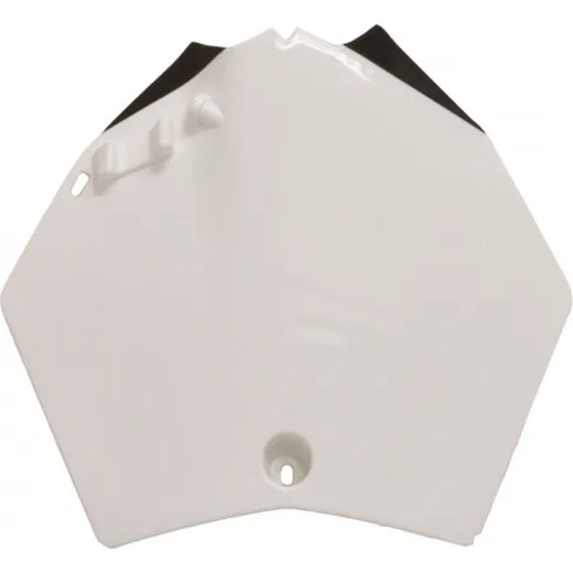 Number board white 8658900002
