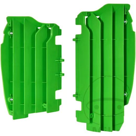 Kühlerlamellen Satz grün 05 passend für: Kawasaki KX