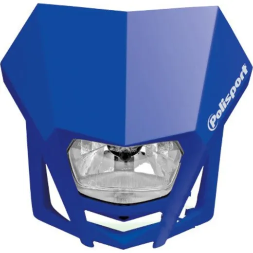 Off road headlamp with number board blue98