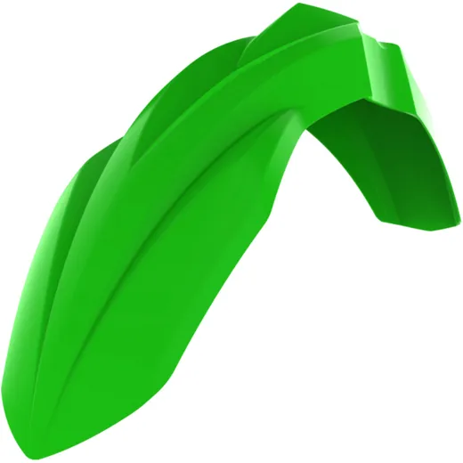 Front mudguard green 05 for: Kawasaki KX