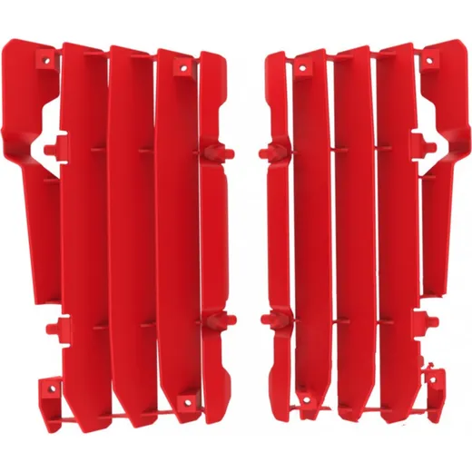 Radiator lamellas kit red