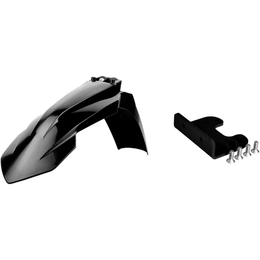 Front mudguard black u befest kit for: KTM EXC