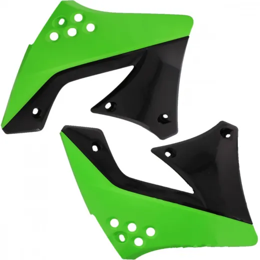 Radiator cover kit green 05/black