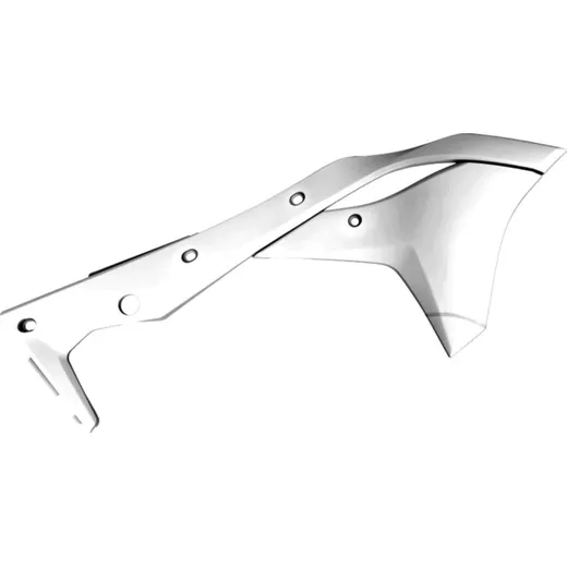 Radiator cover kit white 8412300002