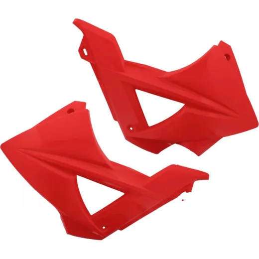 Radiator cover kit red