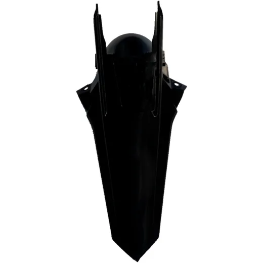 Polisport Black Rear Mudguard for Motorcycles