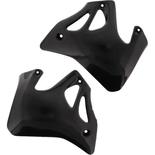 Radiator cover kit black