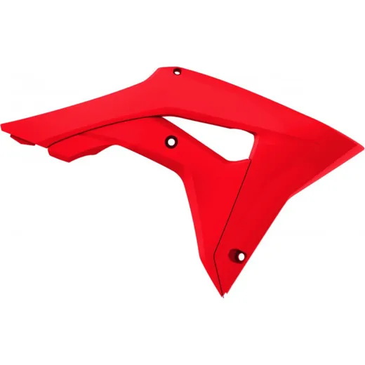 Radiator hood Set red 04
