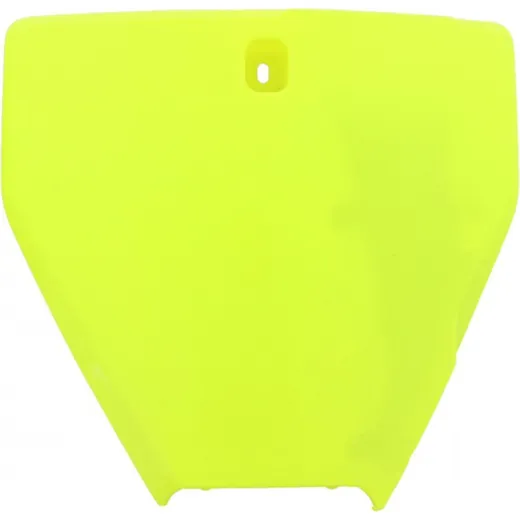 Number plate yellow flourescent 8665800004
