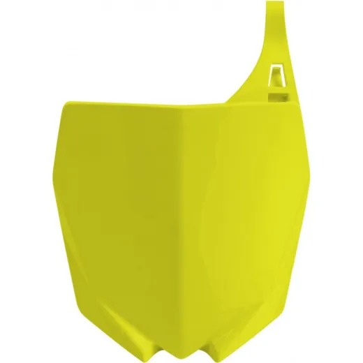 Number plate yellow flourescent 8678400006