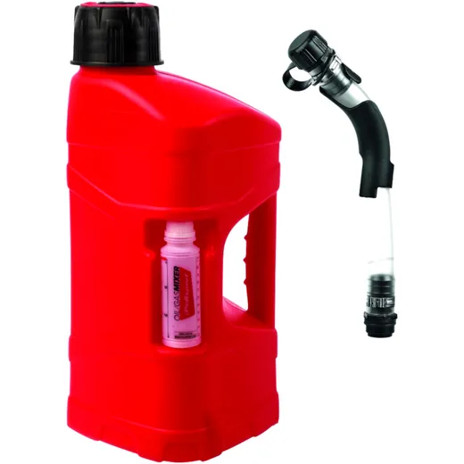 Schnelltankkanister 10 Liter rot passend für: Honda CRF, CR, XR, Kawasaki KX, KLX, KD