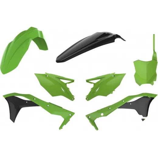Complete kit green/black 90837