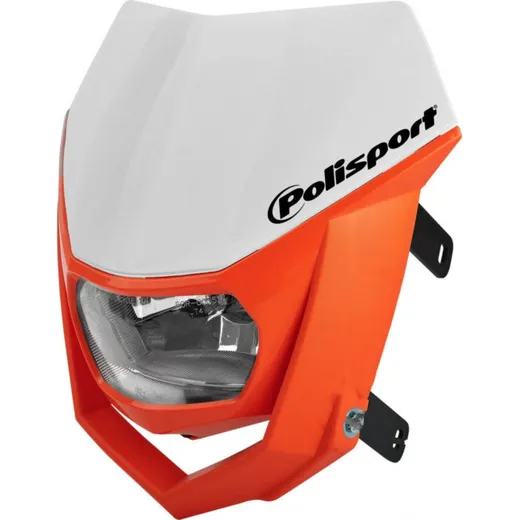 Scheinwerfer Maske Halo weiß/orange_1