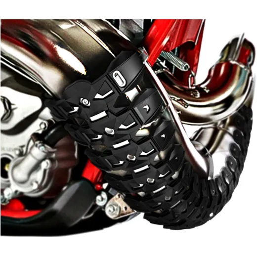 Armadillo Exhaust Guard for 2T Motorcycles_0