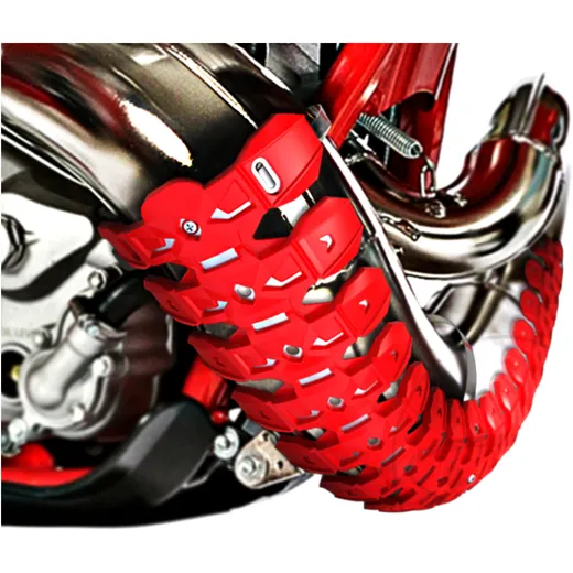 ARMADILLO EXHAUST GUARD - Red_0