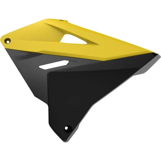Radiator scoops kit yellow/black