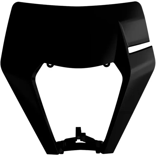 Headlight Mask Black Without Electrics for Motorcycles