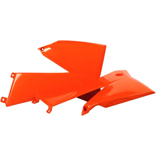 Radiator scoops orange for: KTM EXC
