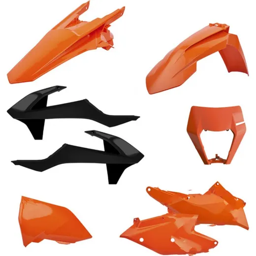 Complete kit orange/black