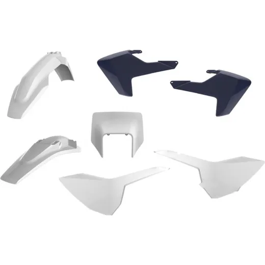 Complete kit white/blue