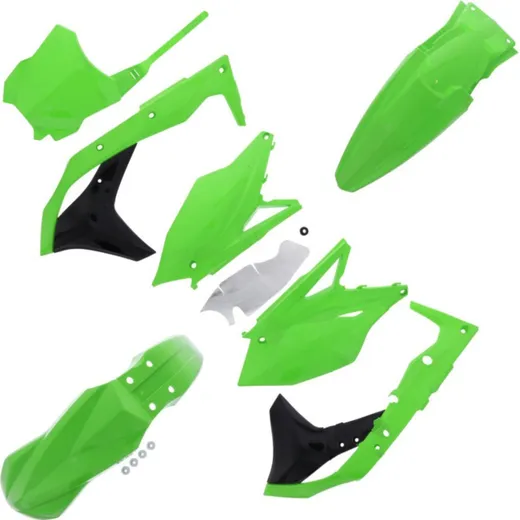 Komplettkit grün/schwarz