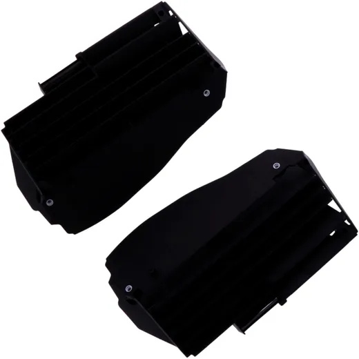 RADIATOR GUARDS KIT BLACK for Motorcycles