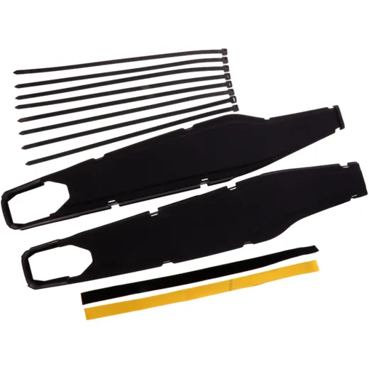 Swing arm protector kit black for: Gas Gas EC, Rieju MR