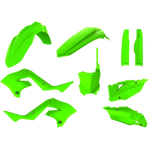 Complete kit green for: Kawasaki KX 7162375