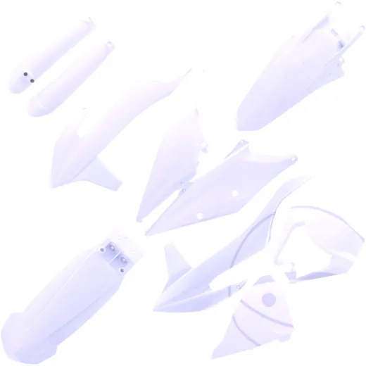 Complete White Kit for Motorbikes