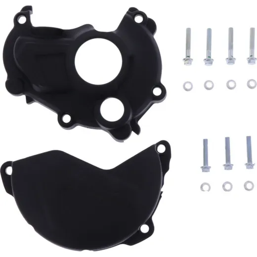Clutch/ ignition cover protector black 90941