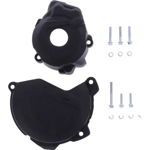 Clutch/ ignition cover protector black 90970