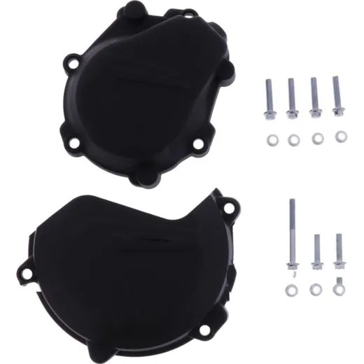 Clutch/ ignition cover protector black 90985