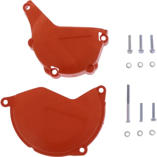 Clutch/ ignition cover protector orange 90989