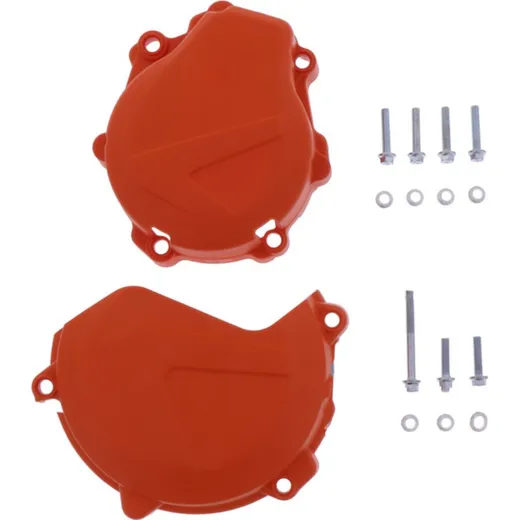 Clutch/ ignition cover protector orange 90992