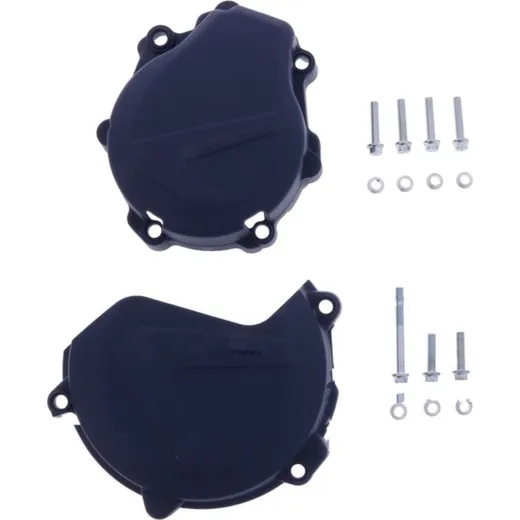 Clutch/ ignition cover protector blue 90993