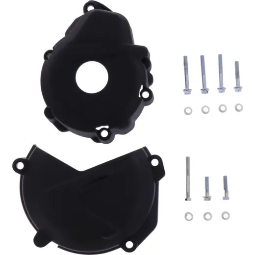 Clutch/ ignition cover protector black 90996
