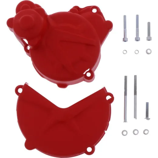 Clutch/ ignition cover protector red 91003