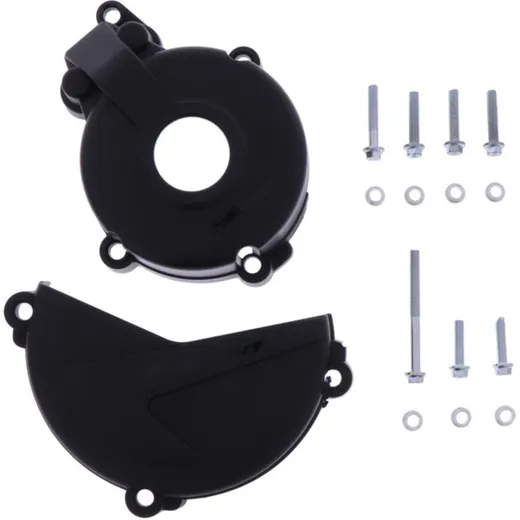 Clutch/ ignition cover protector black 91006