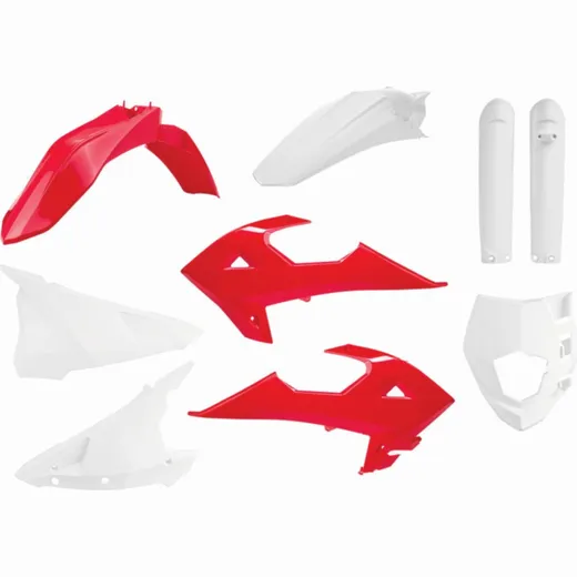 Complete kit red/white