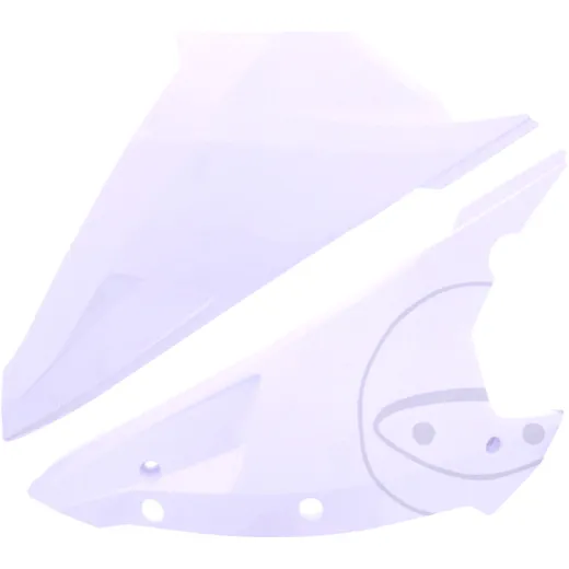 Side panel kit white for: Rieju MR, Gas Gas EC