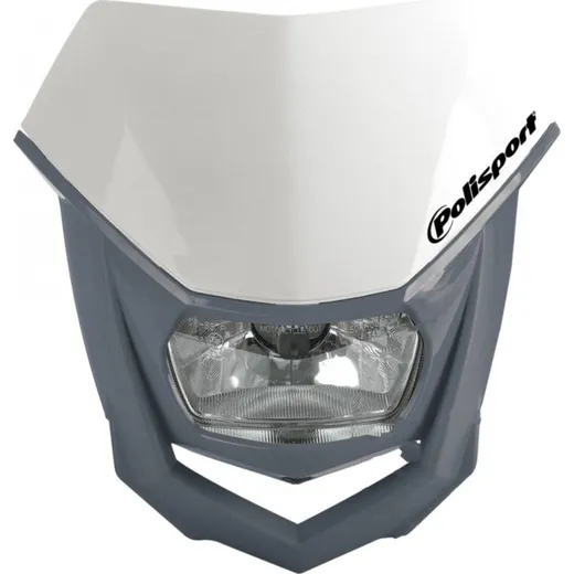 Headlight mask halo white/grey