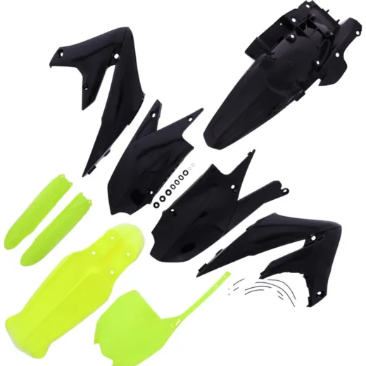 Complete kit yellow fluorescent/black