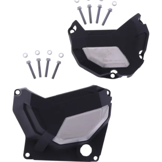 Clutch/alternator cover protector black 91106