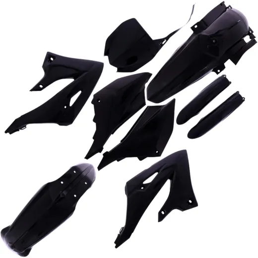 Complete Motorcycle Kit in Black