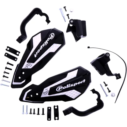 Handprotektor MX Flow schwarz/weiß Satz passend für: Sherco SE,