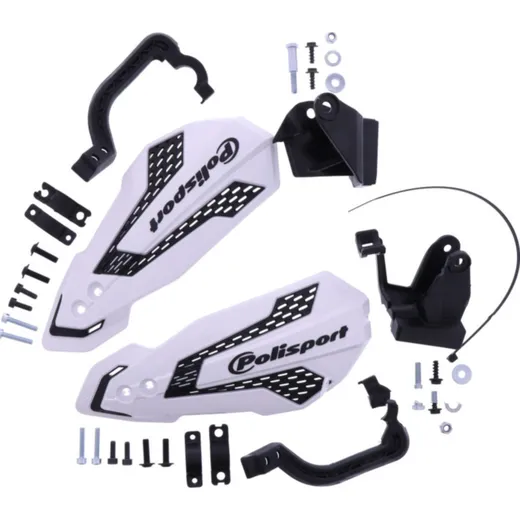Hand guard mx flow white/black 8308200010