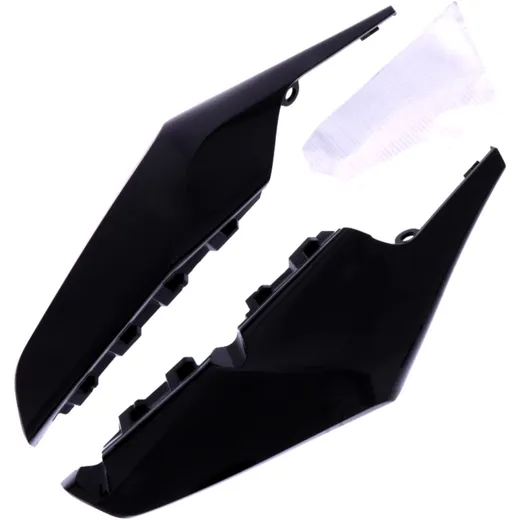 Side panel kit black for: Husqvarna FC, FE, TE, TC